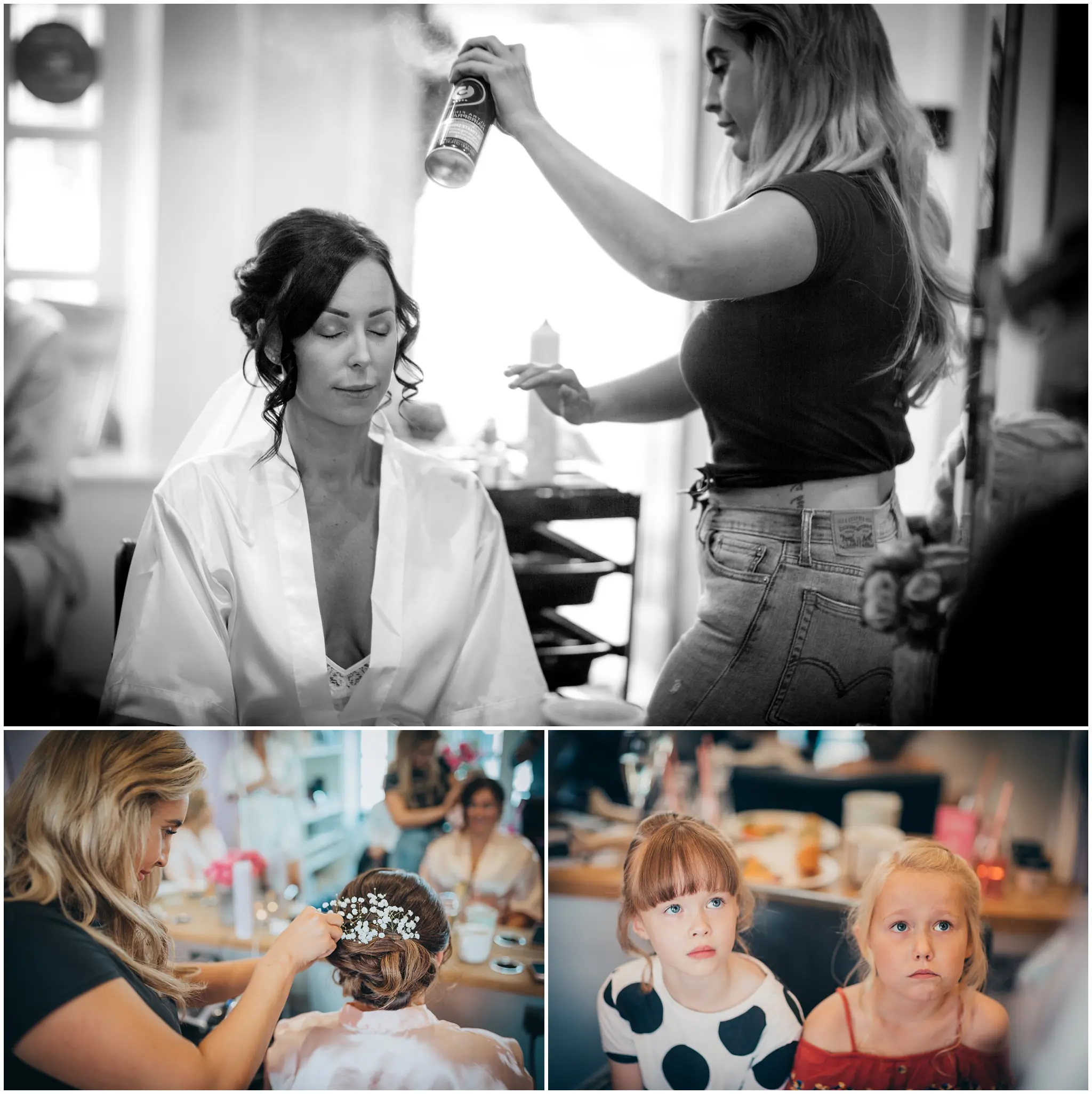 Lavish Hair Salon Wedding