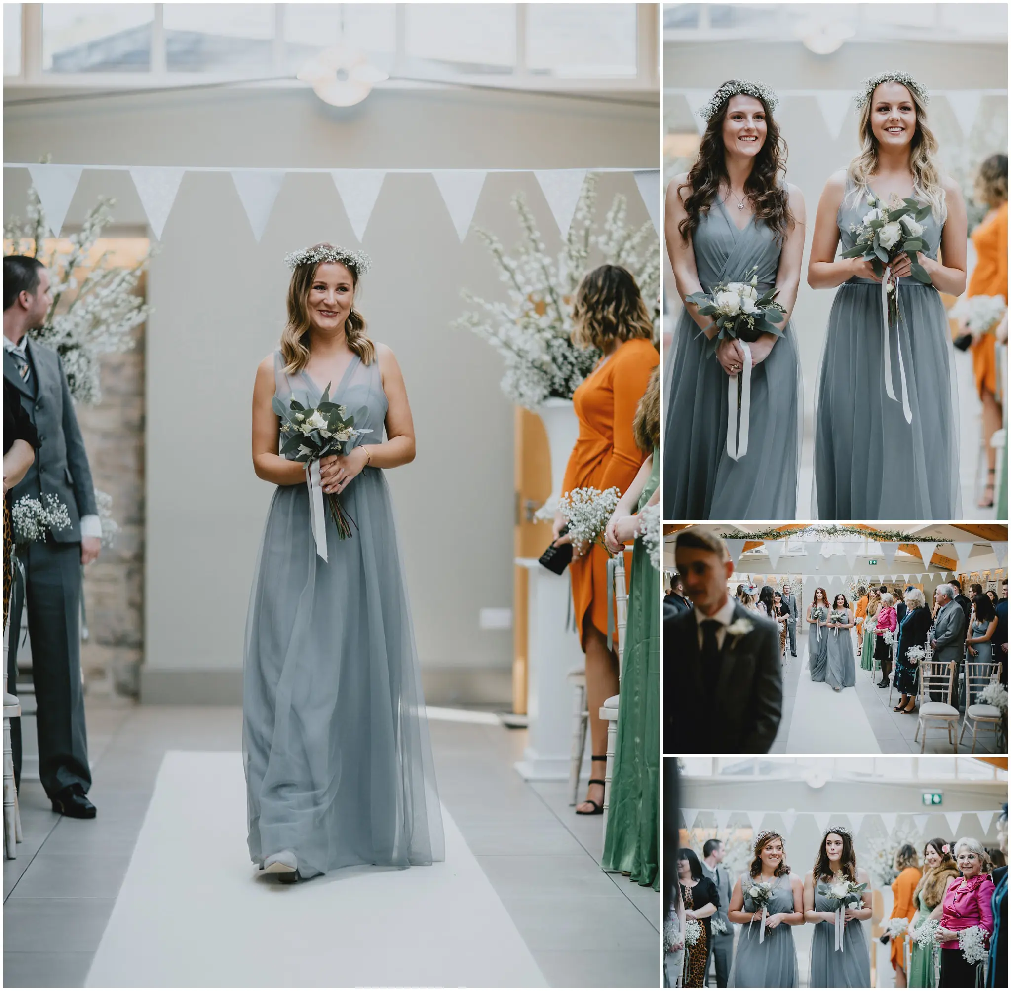 Bridesmaids entrance