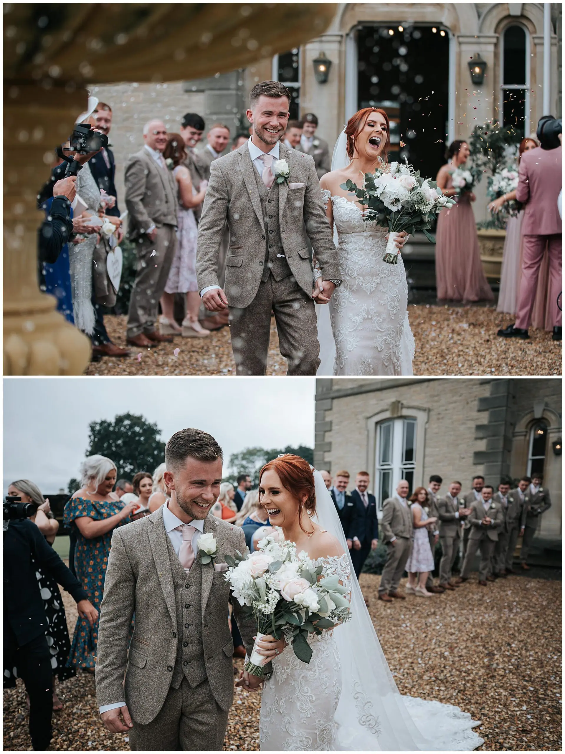 Confetti at St Tewdrics House