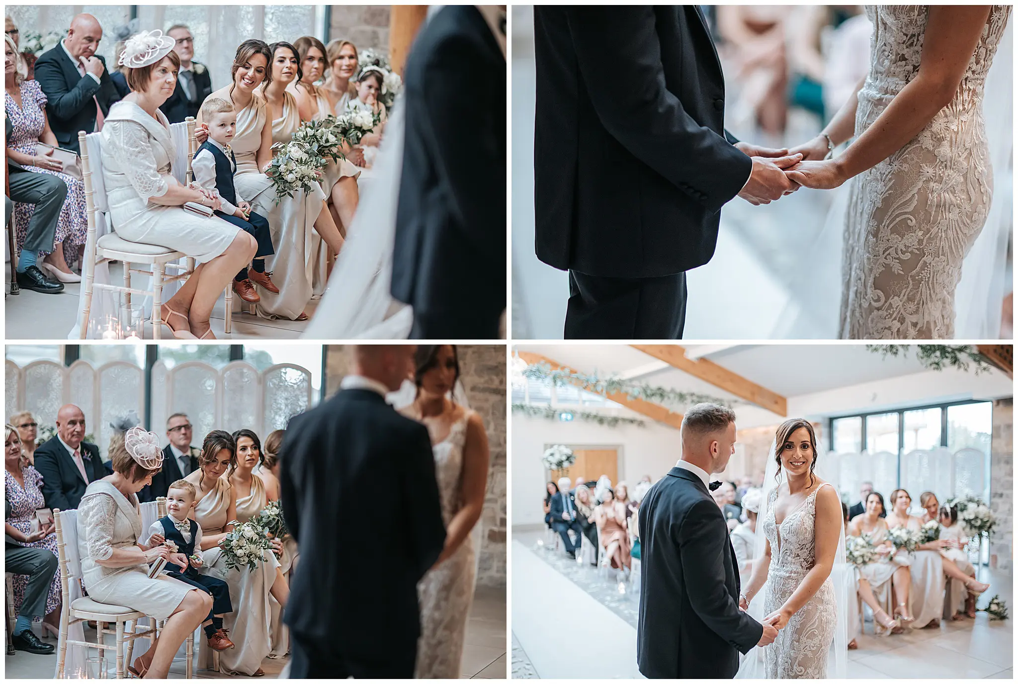 Bride and Groom at St Tewdrics