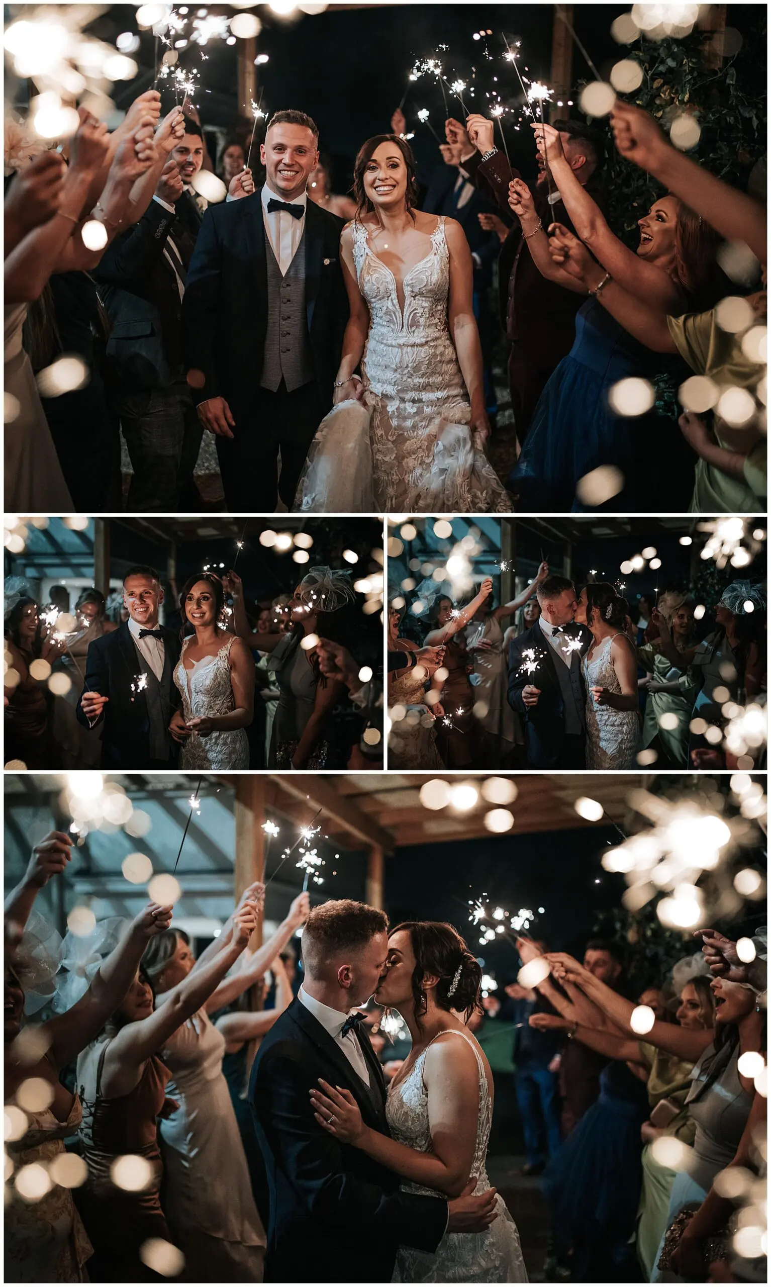 Sparklers at St Tewdrics