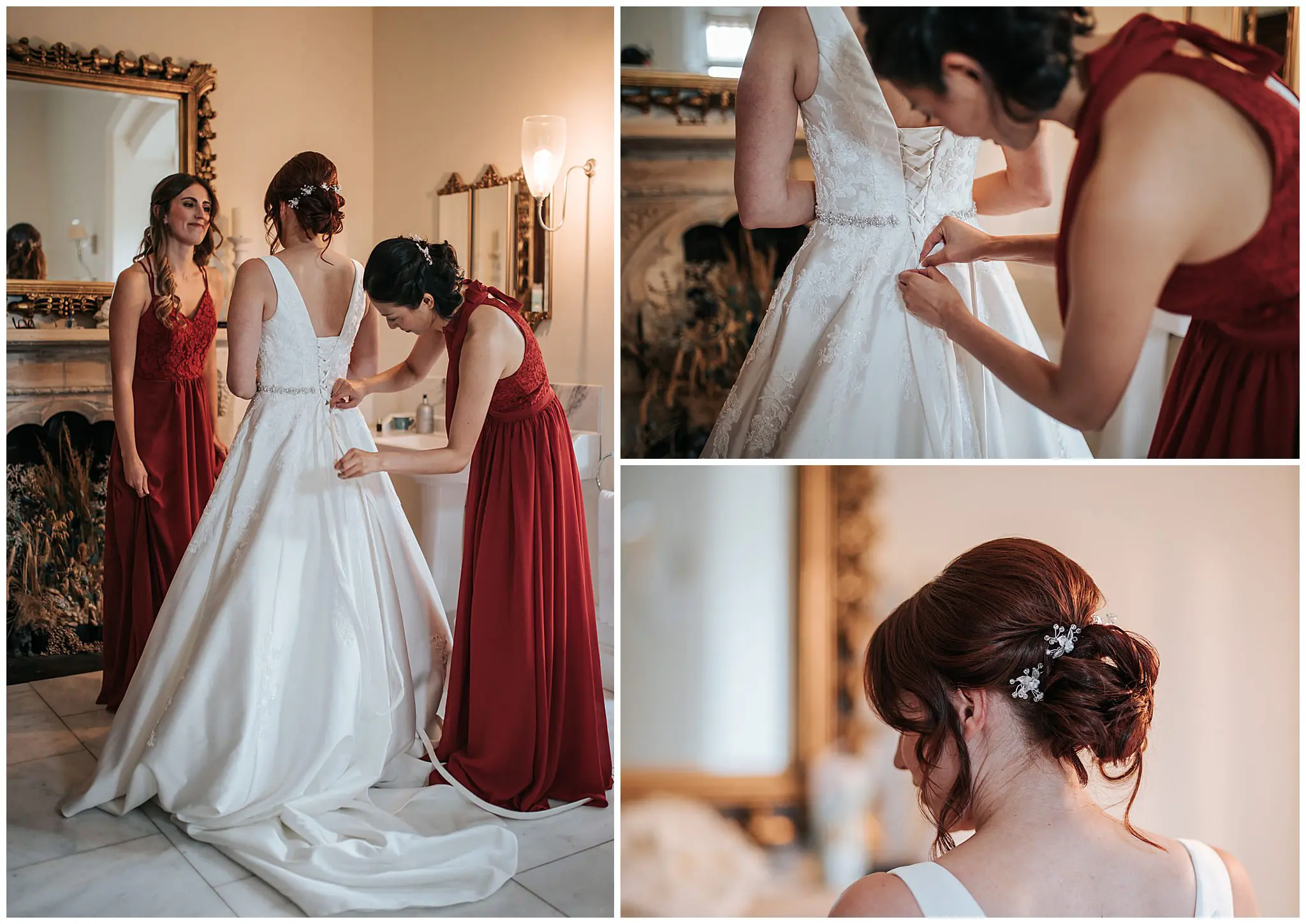 Bride prep