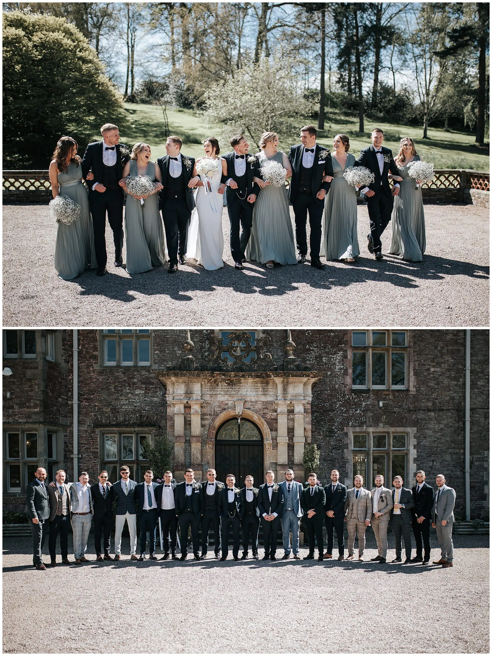 Cefn Tilla Court group photos
