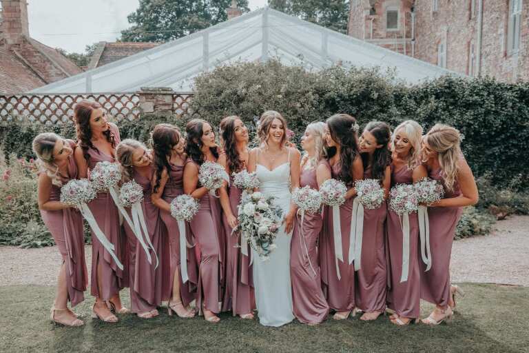 Cefn Tilla Court Bridesmaids