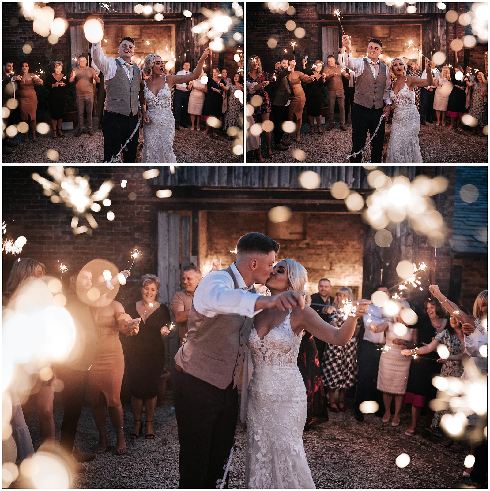 Sparklers at Stock Farm