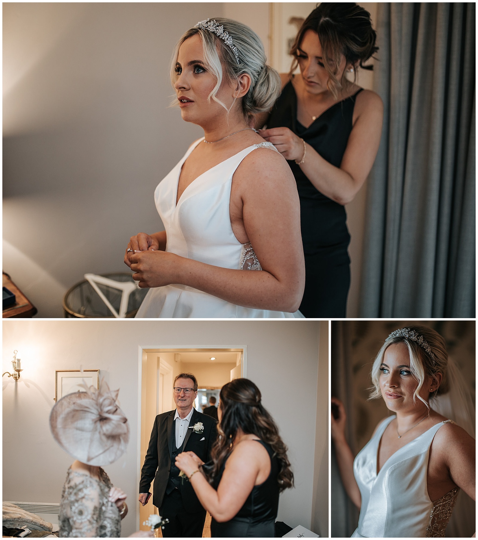Bride reveal