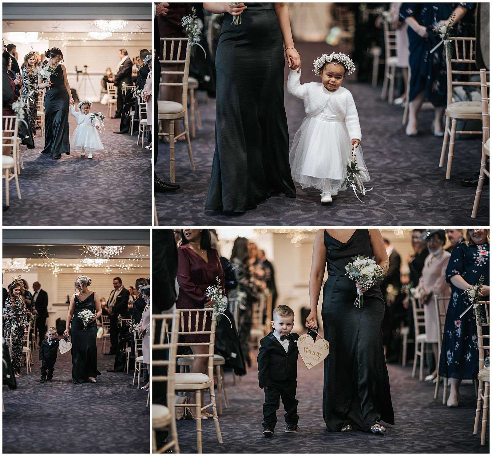 Walking down the aisle