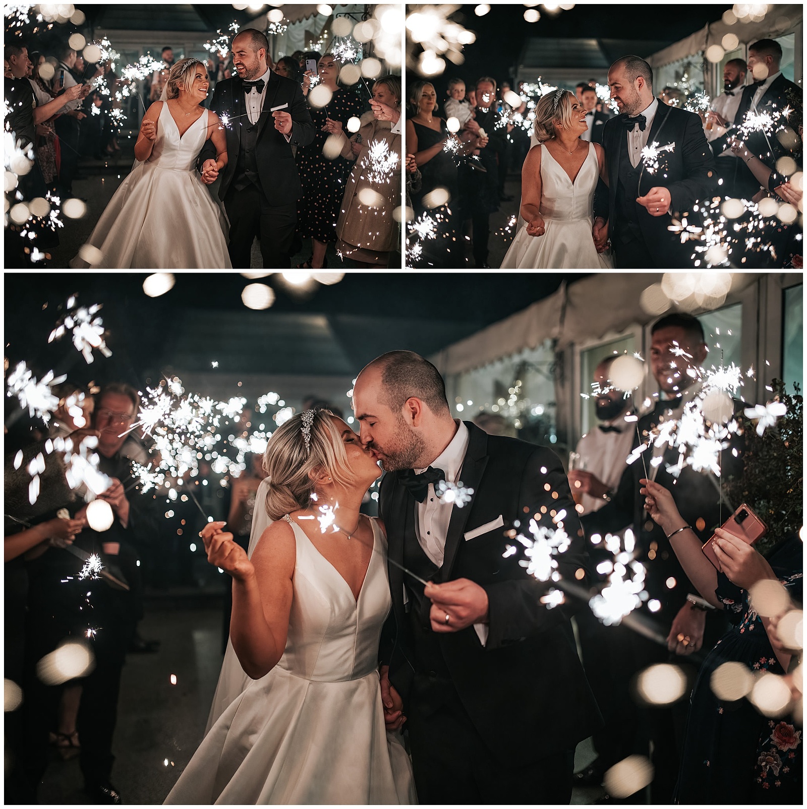 Sparklers at New House Hotel