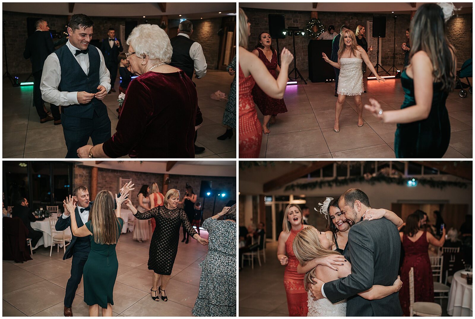 Bride dancing St Tewdrics