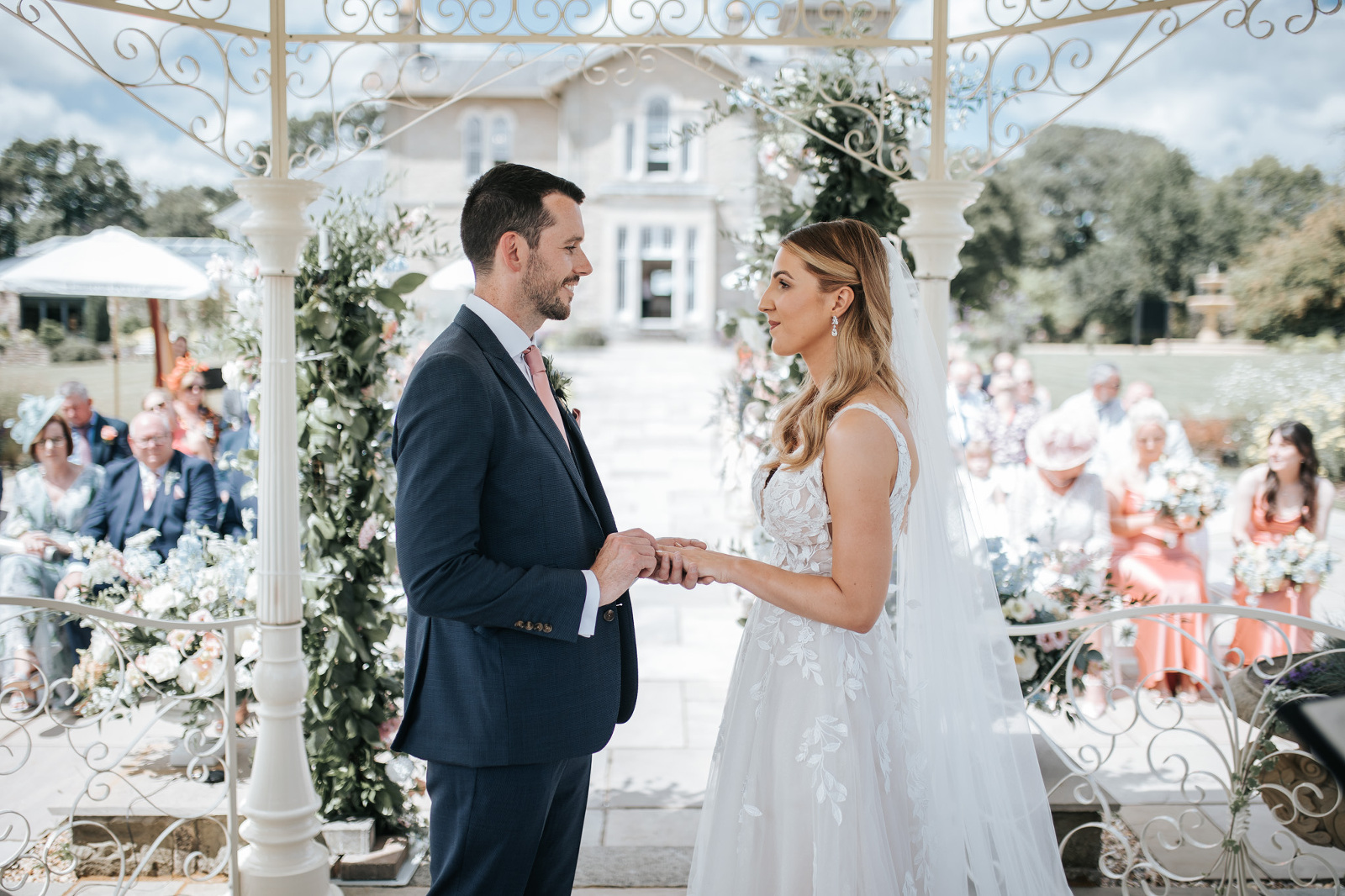 St Tewdrics House Outdoor Ceremony