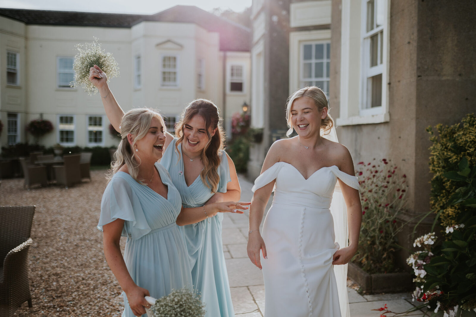 Bridesmaids at New House Hotel Cardiff